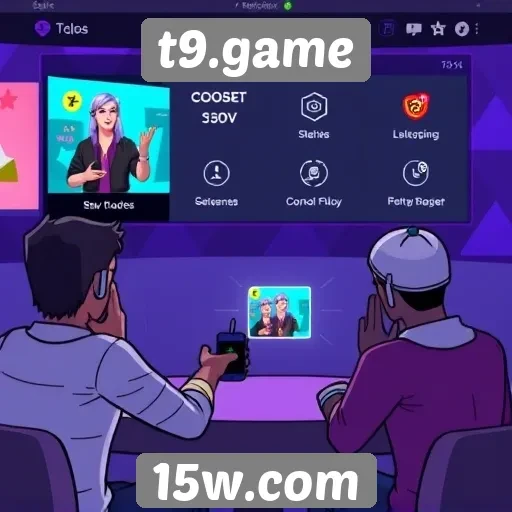 Novos recursos de interação no site t9.game
